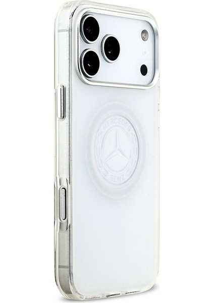 iPhone 17 Pro Max Uyumlu Kılıf Mercedes Benz Lisanslı M-Safeli Buzlu Pc Nostaljik Yıldız Kapak Beyaz fırsatları