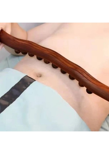60 cm Doğal Ahşap Masaj Sopası modelleri
