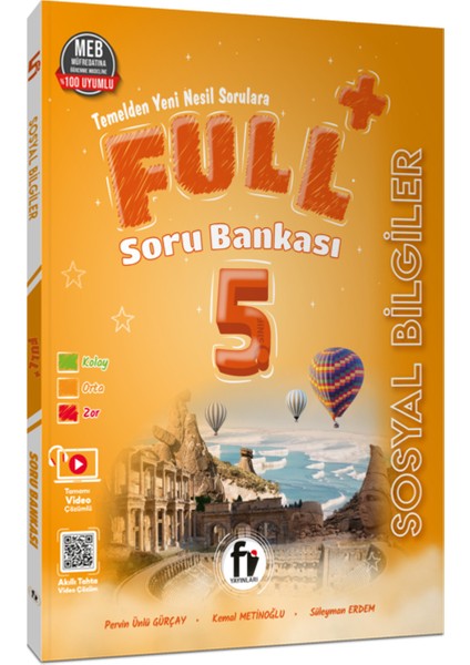 5.sınıf Full Serisi Soru Bankası Sosyal Bilgiler (Güncel Müfredat)