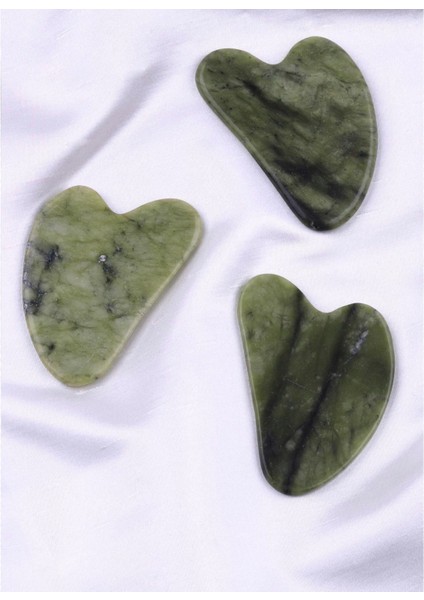 Yeşim Doğal Taş Gua Sha Yüz Jade Masaj Taşı fiyatları