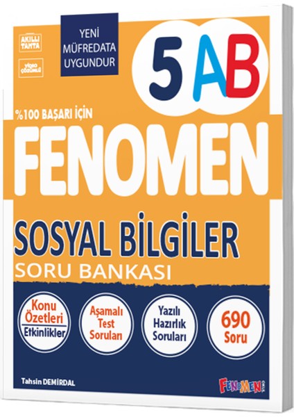 5.sınıf Sosyal Bilimler Ab Soru Bankası (Güncel)