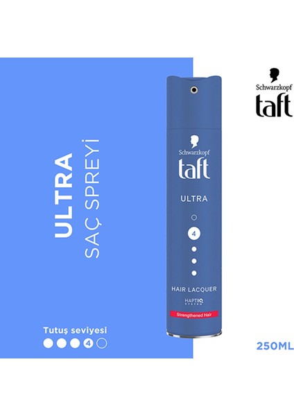 Taft Ultra Saç Spreyi 250 ml