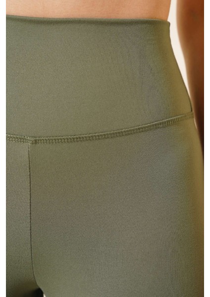 Kadın Yeşil Tayt – Içi Şardonlu, Yüksek Bel, Kışlık ve Sıcak Tutucu Spor Tayt modelleri