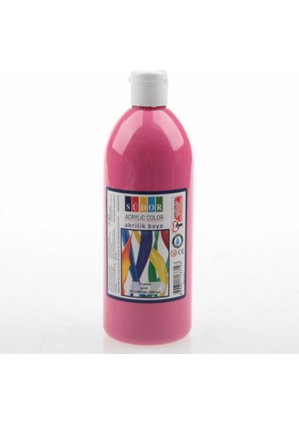 Südor Akrilik Boya 500 ml Pembe SD1009-06 fiyatları