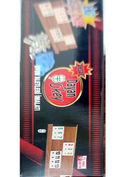 Ahşap Okey Takımı modelleri