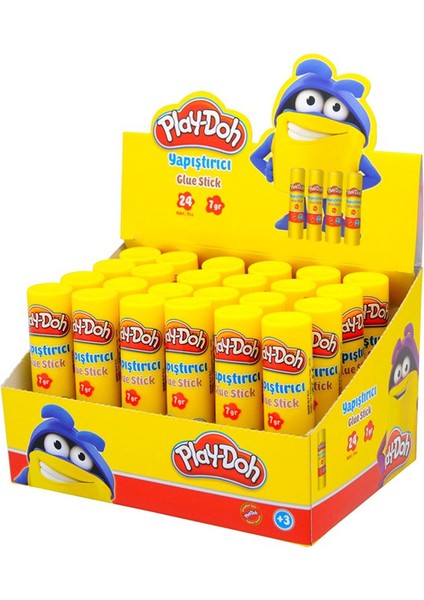 Play-Doh Stick Yapıştırıcı 7 gr (24 Lü Paket)