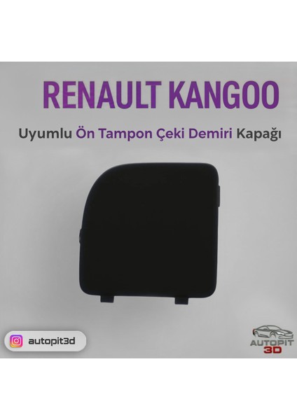 Renault Kangoo Uyumlu Ön Tampon Çeki Demiri Kapağı