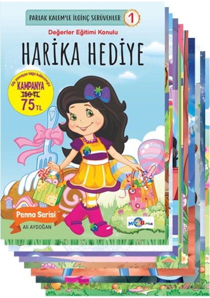 Parlak Kalem’le Ilginç Serüvenler (10 Kitap+Değerlendirme Fasikülü)