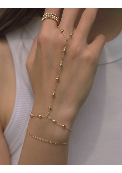 Çelik Top Zincir Şahmeran Bileklik