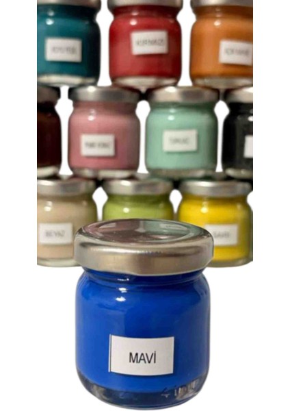 Seramik Çini Boyası 40CC Zemmavi/kobalt