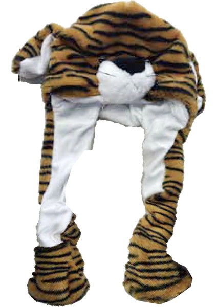 Suyutti K25465-04 Kaplan Figürlü Hareketli Çocuk Şapka