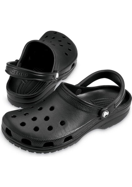 Classic Clog Erkek Terlik Siyah Hafif Su Dostu Tasarım Plaj ve Tekne Kullanımı İçin modelleri