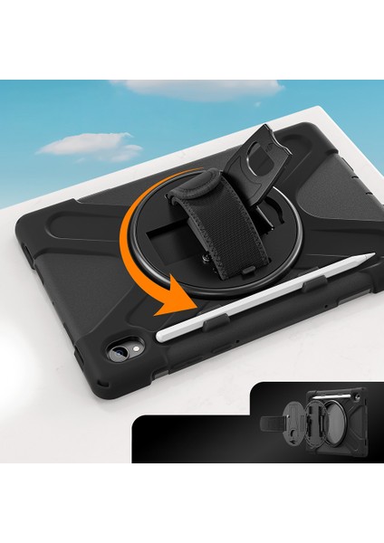 Samsung Galaxy Tab S11 (X730) Uyumlu Tank Military Defender Askılı Zırh Kılıf