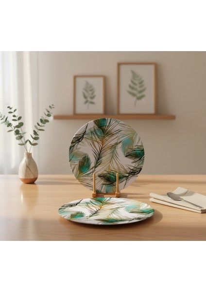 Porselen Pasta Takımı 6 Kişilik 7 Parça