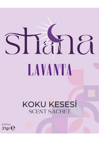 Lavanta Dolap Ayakkabılık ve Çekmece Parfümlü Kese Kokusu Oda Koku Kesesi