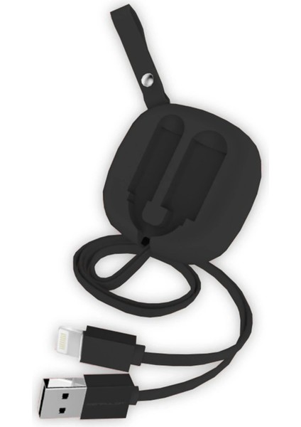 Xmpdby Konfulon S80 Lightning Kablo Iphone Uyumlu 20CM-1M 2A - Siyah