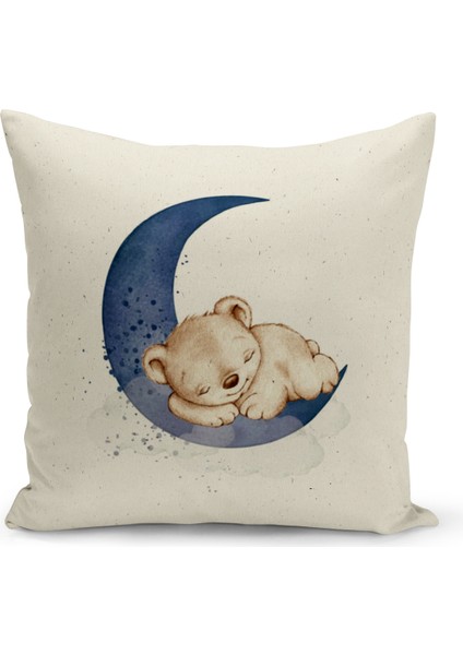 4'lü Kırlent Kılıf Seti Çocuk Bebek Odası Dijital Baskılı modelleri