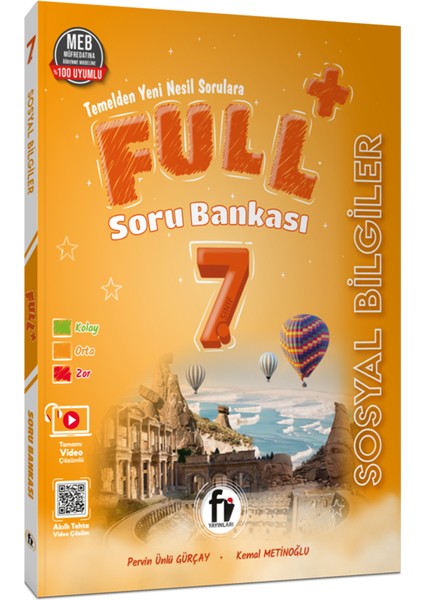 7.sınıf Full Soru Bankası Sosyal Bilgiler (Güncel Müfredat)