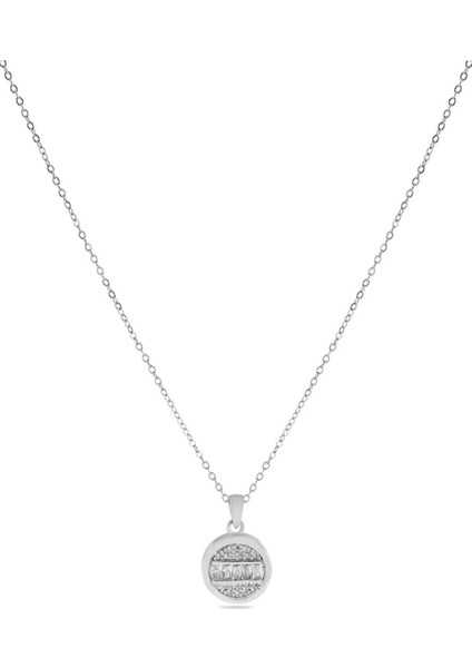Çelik Kolye Silver 45CM
