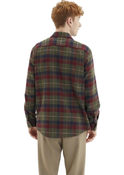 Erkek Regular Kesim Uzun Kollu Kareli Flanel Gömlek Kış Günleri Konforlu ve Şık Bir Tercih indirimleri