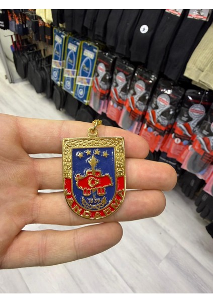 Jandarma Kabartmalı Metal Anahtarlık fiyatları