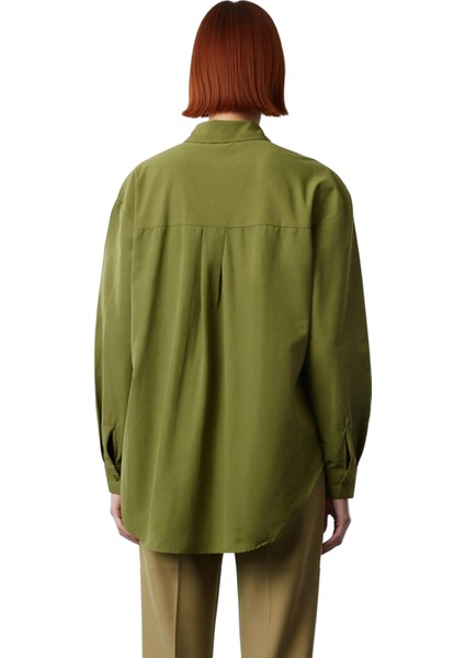 Kadın Rahat Kesim Düz Dokuma Gömlek Günlük Kullanım Için Şık Bir Seçenek Sunan Ürün Modern fiyatları