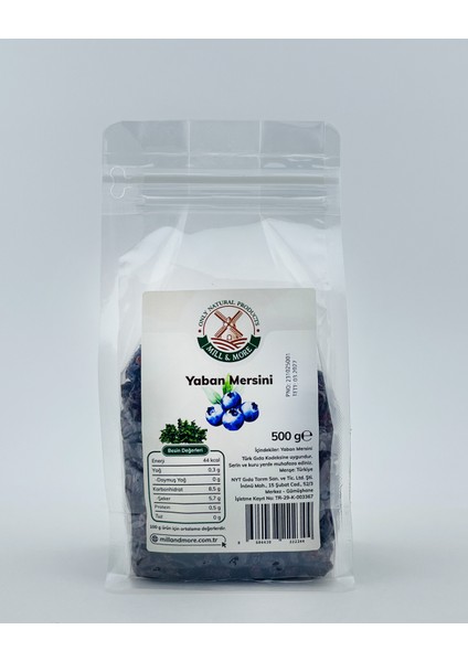 Yaban Mersini Kurusu 500 G