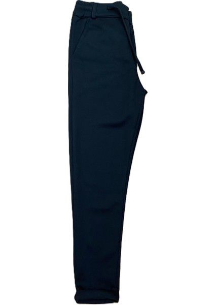 Erkek Rahat Kesim Beli Bağlamalı Yan Cepli Esnek Jogger Pantolon Siyah fiyatları