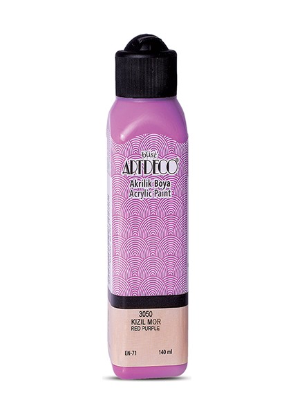 Artdeco Akrilik Boya 140 ml Kızıl Mor 070R-3050 fiyatları