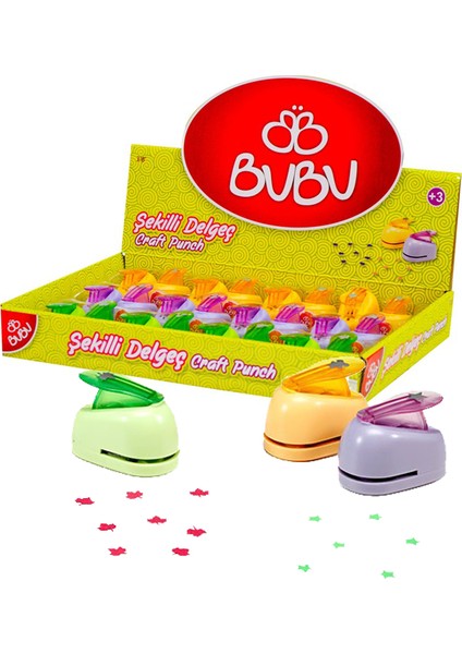 Bu-Bu Perfaratör ( Delgeç ) Şekilgeç 3/4 24 Lü BUBU00018-24-LI-PKT