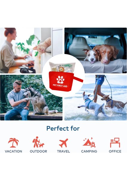 Evcil Hayvan Ilk Yardım Seti Çantası