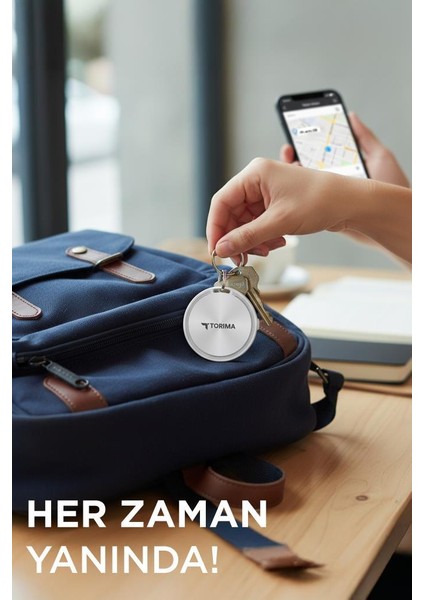 F8 Beyaz Smart Tag Takip Cihazı Apple Find My ve Android Uyumlu fiyatları