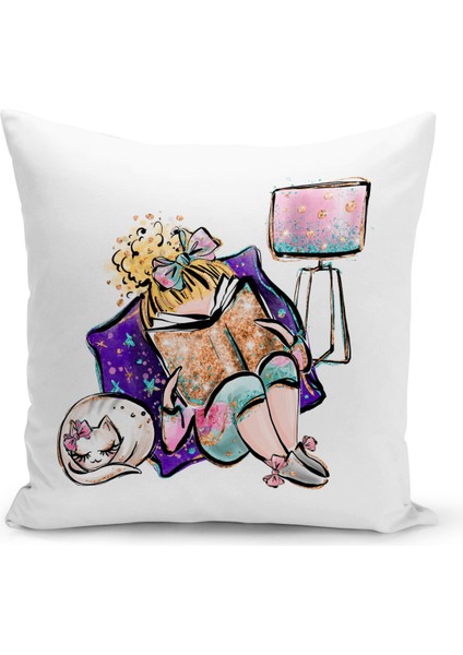 Çocuk Bebek Odası Dijital Baskılı Kırlent Kılıfı