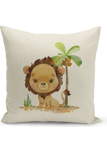 4'lü Kırlent Kılıf Seti Çocuk Bebek Odası Dijital Baskılı fiyatları