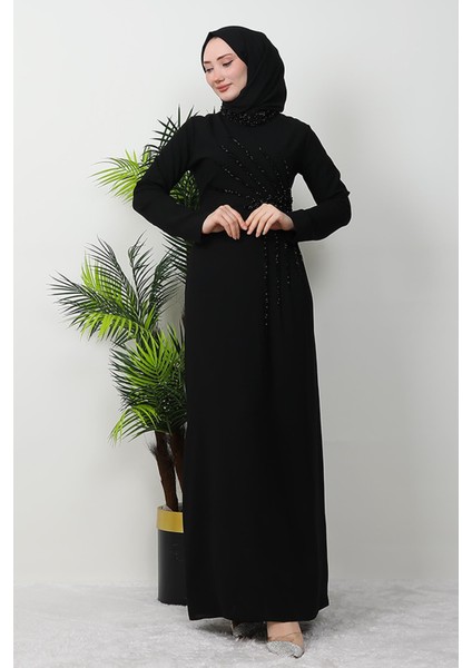 Gaye Taşlı Elbise Siyah fiyatları