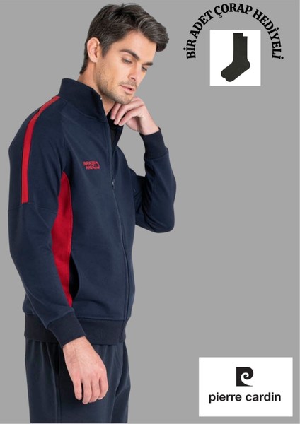 Mevsimlik Fermuarlı & Cepli Düz Paça Eşofman Takımı TH0CLVR35PCVR