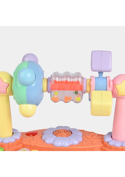 Işıklı Müzikli Bebek Piyanosu Eğitici Oyuncak, Sesli Döner Geometri Mekanizması Çocuk Motor Gelişimi fiyatları