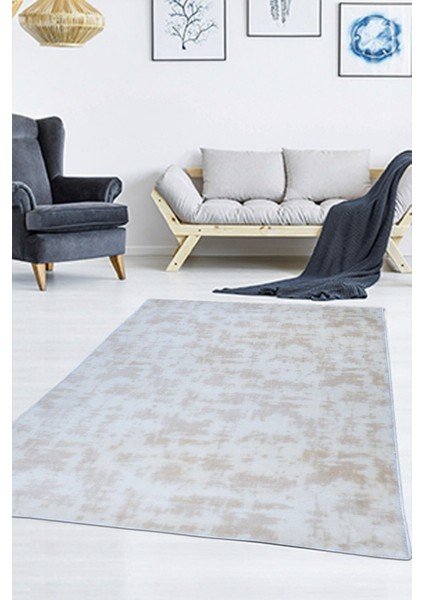 Bej Desenli, Peluş, , Kaymaz Taban Post Halı modelleri