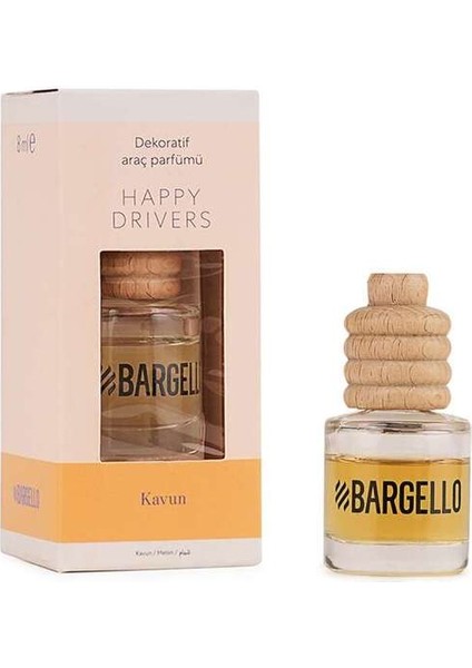 Happy Drıvers Kavun 8 ml Dekoratif Araç Kokusu
