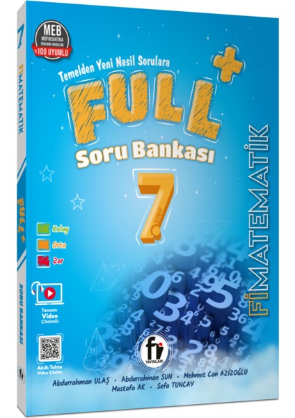 7.sınıf Full Soru Bankası Matematik (Güncel Müfredat) fırsatları