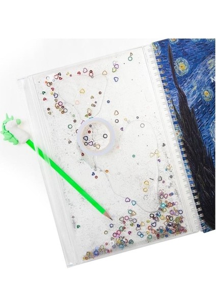 Vuki Sulu Çantalı Defter Orta Boy Van Gogh 1/s VK-0086G fiyatları