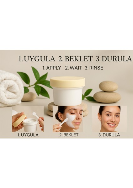 Yumurta Akı Maskesi Egg Glow Mask- Akne-Siyah Nokta-Leke ve Gözenek Giderici Temizleyici Maske 100ML fiyatları