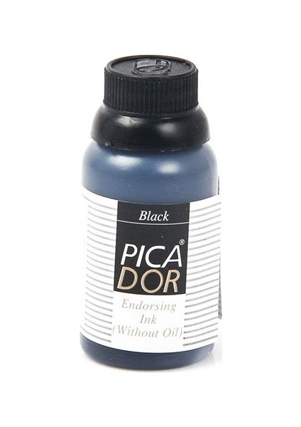 Factory Istampa Mürekkebi 50 ml Siyah Fg 5050-S (12 Li Paket)