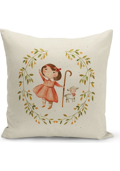 Çocuk Bebek Odası Dijital Baskılı Kırlent Kılıfı