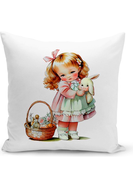 Çocuk Bebek Odası Dijital Baskılı Kırlent Kılıfı