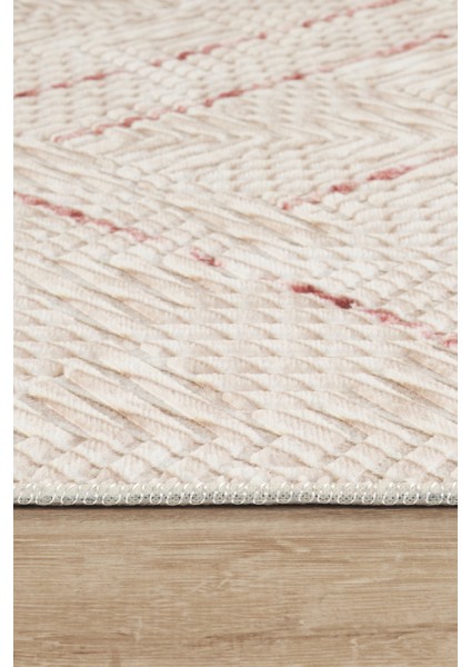 Mira Yıkanabilir Düz Saçak Kaymaz Tabanlı Kesme Rulo Halı Yolluk,oturma Odası,mutfak VIZON-7041 modelleri