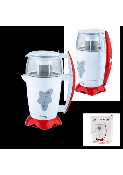 Awox Dual Çay Makinesi Çaycı 1.75LT+1.2LT (4887)