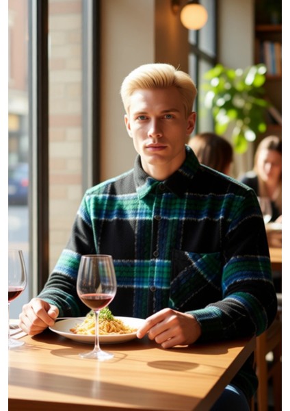 Unisex Oversize Fit Kışlık Kareli Flanel Gömlek Ceket Şehir Hayatında Konforlu Bir Dokunuş fiyatları