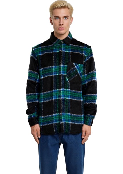 Unisex Oversize Fit Kışlık Kareli Flanel Gömlek Ceket Şehir Hayatında Konforlu Bir Dokunuş fırsatları