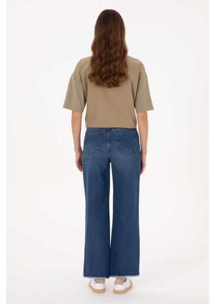 Kadın Mavi Pantolon (Jean) 50308093-DN0022 fırsatları